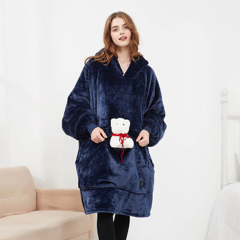 USB Electric Heating Blanket Hoddie