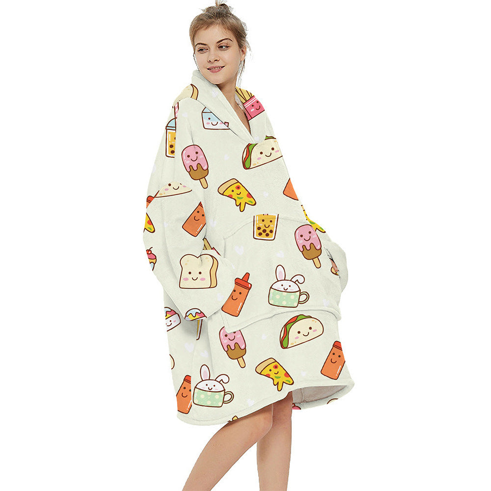 Christmas Special Wearable Blanket Hoodie