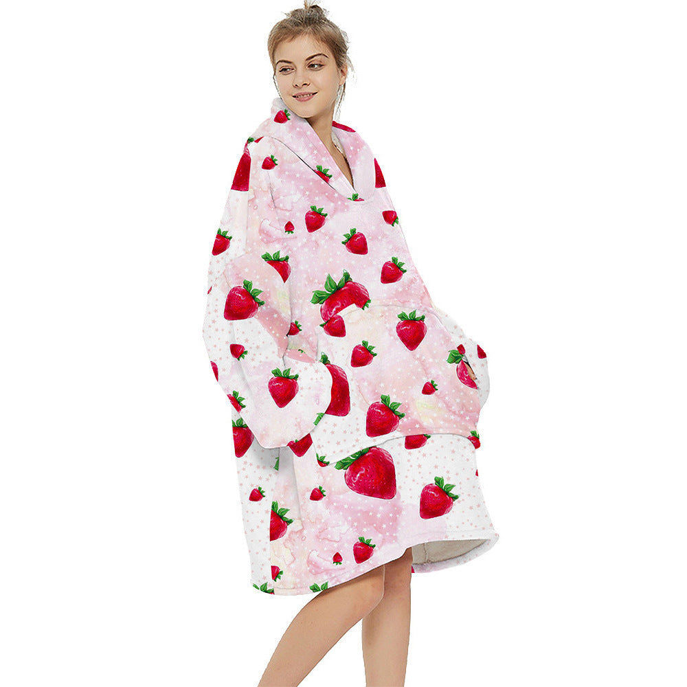 Christmas Special Wearable Blanket Hoodie