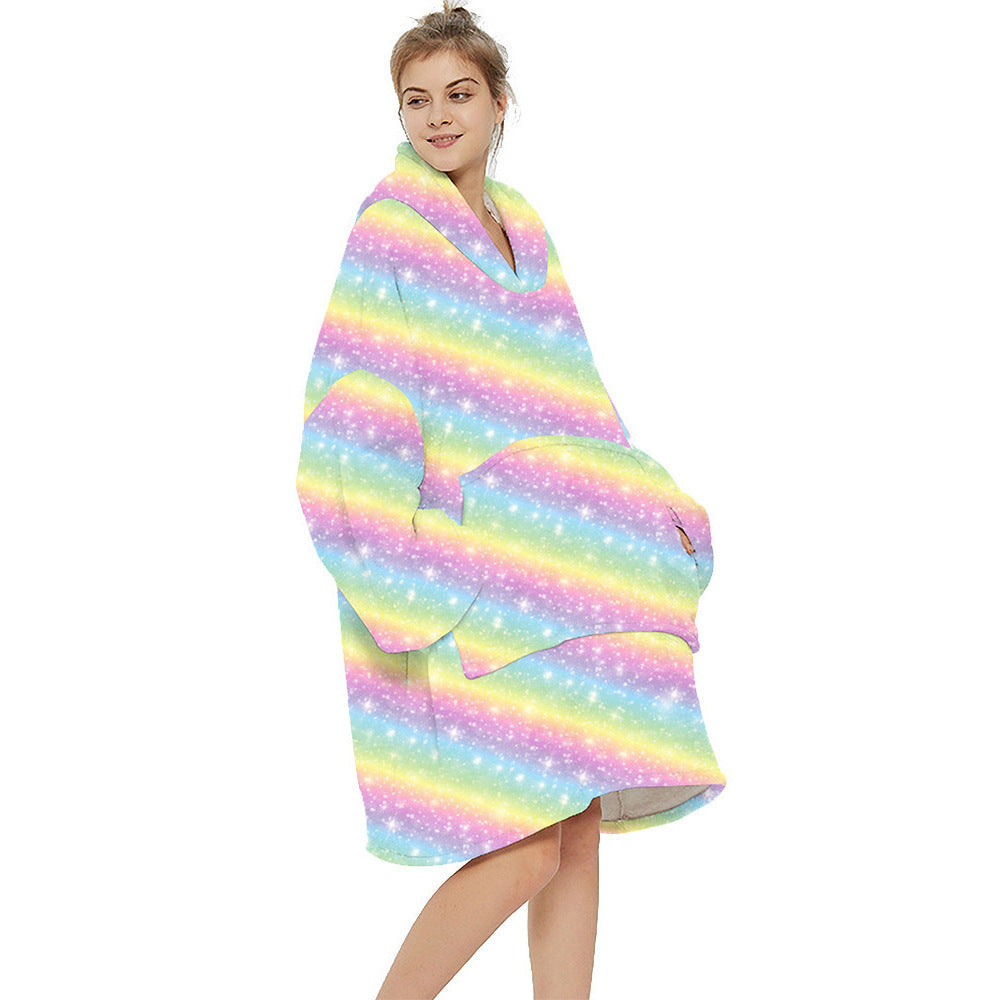 Christmas Special Wearable Blanket Hoodie