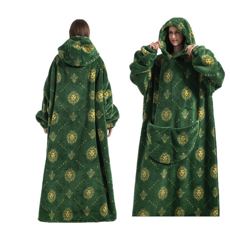 New Plus sized Fruit Designed Wearable Blanket Hoddie