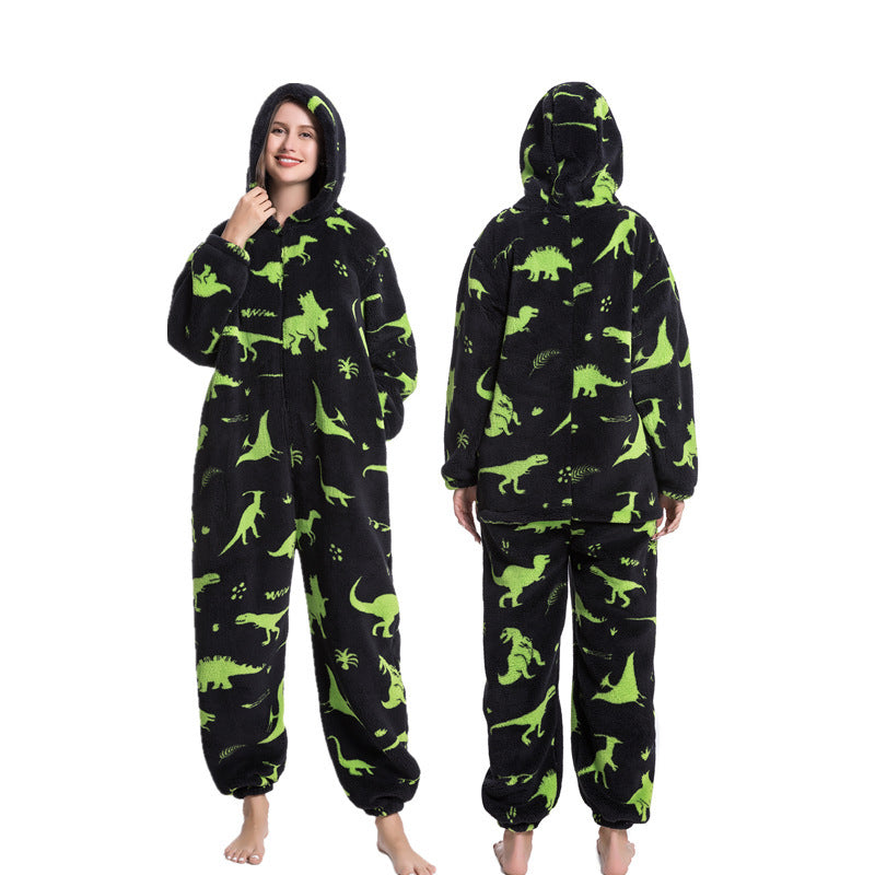 Multi Design printed One Piece Pajamas