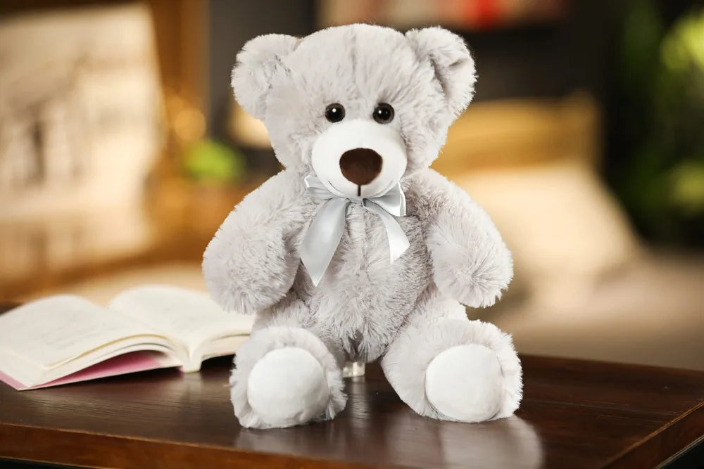 Cute Colorful Bow Tie Bear Doll