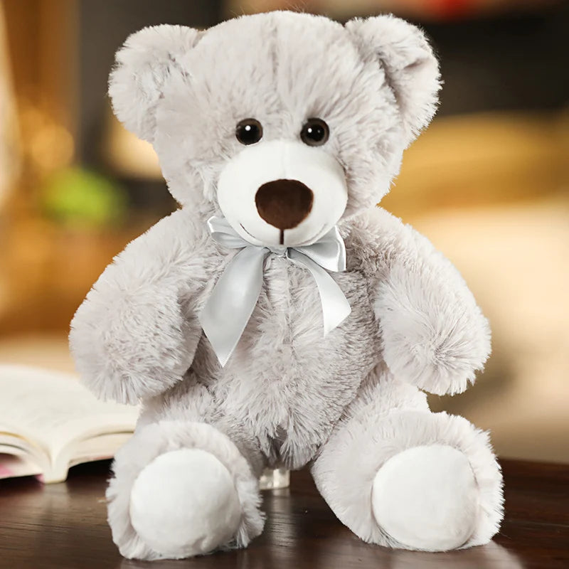 Cute Colorful Bow Tie Bear Doll