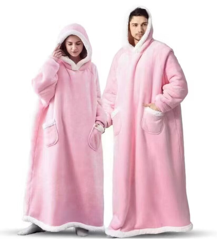 180cm Long Blanket Hoodies - Couple Version