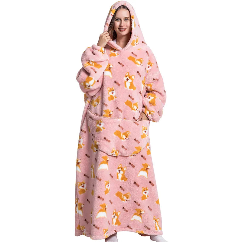 Oversized Premium Quality Blanket Hoodie - Unisex