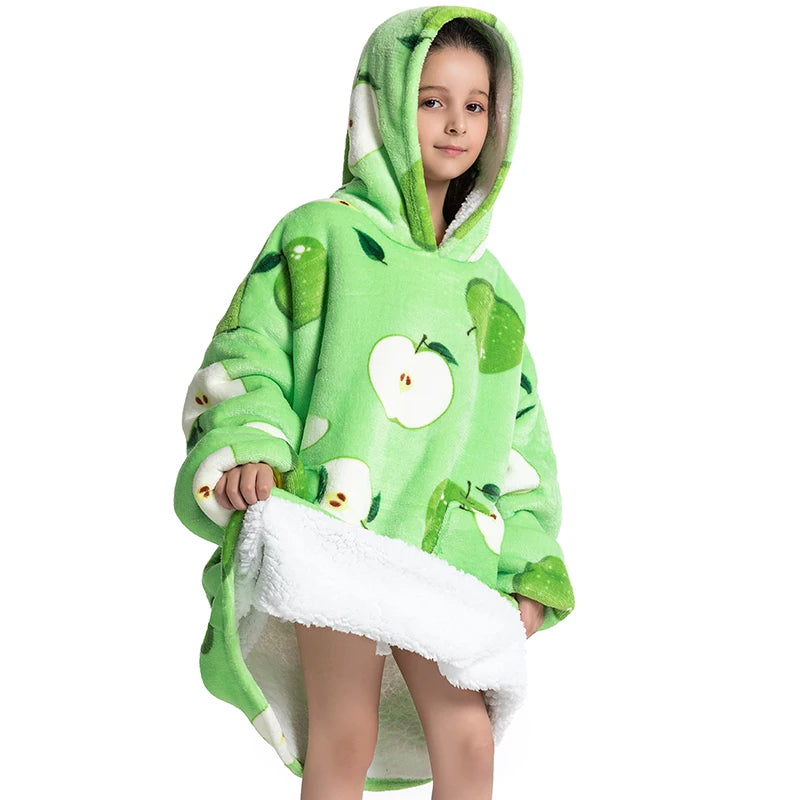Oversized Wearable Blanket Hoodie - Family pack