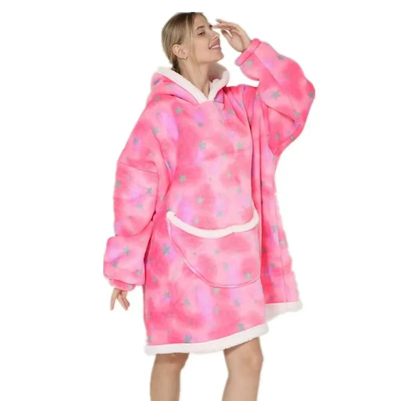 Oversized Wearable Blanket Hoodie - Family pack