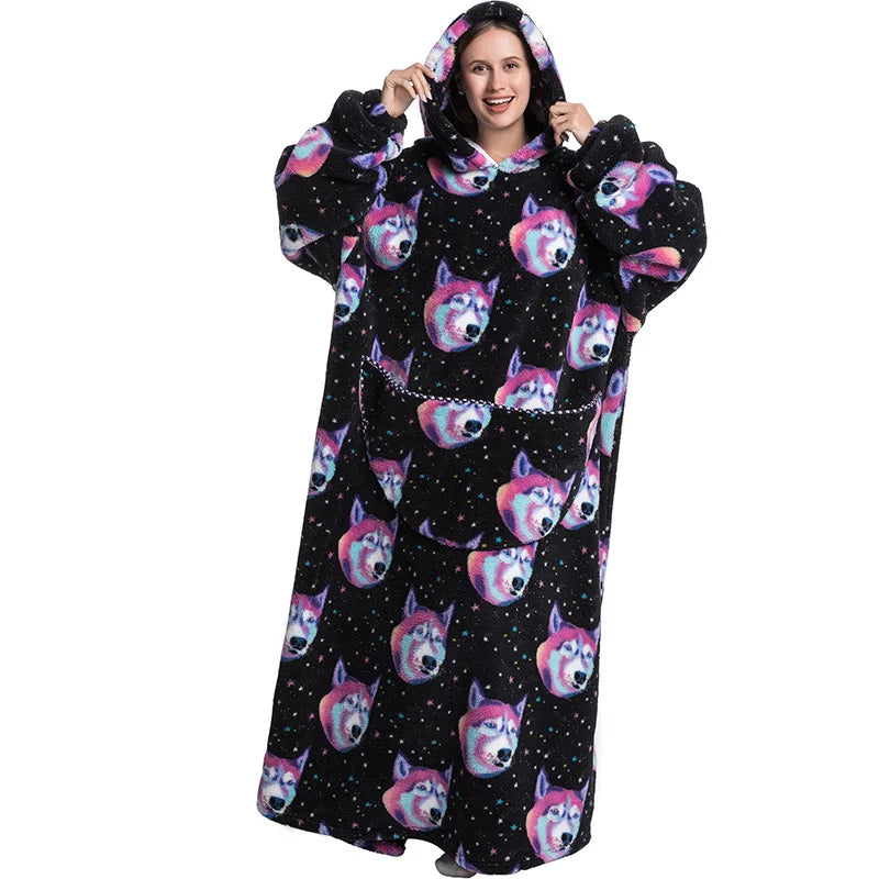 Oversized Premium Quality Blanket Hoodie - Unisex