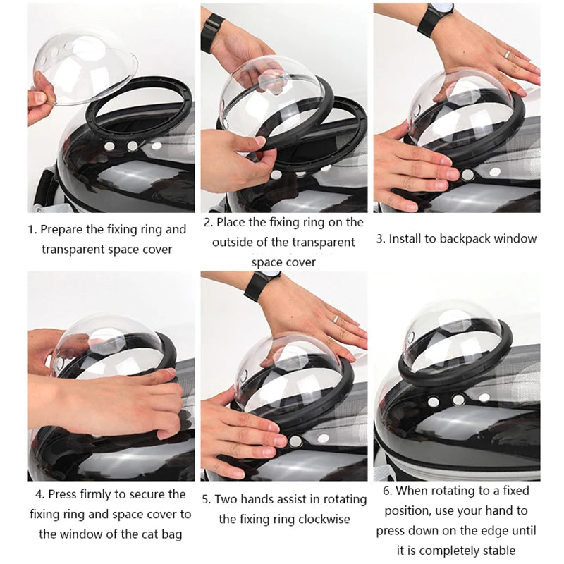 SNUGWEAR Cat Carrying Breathable Backpack
