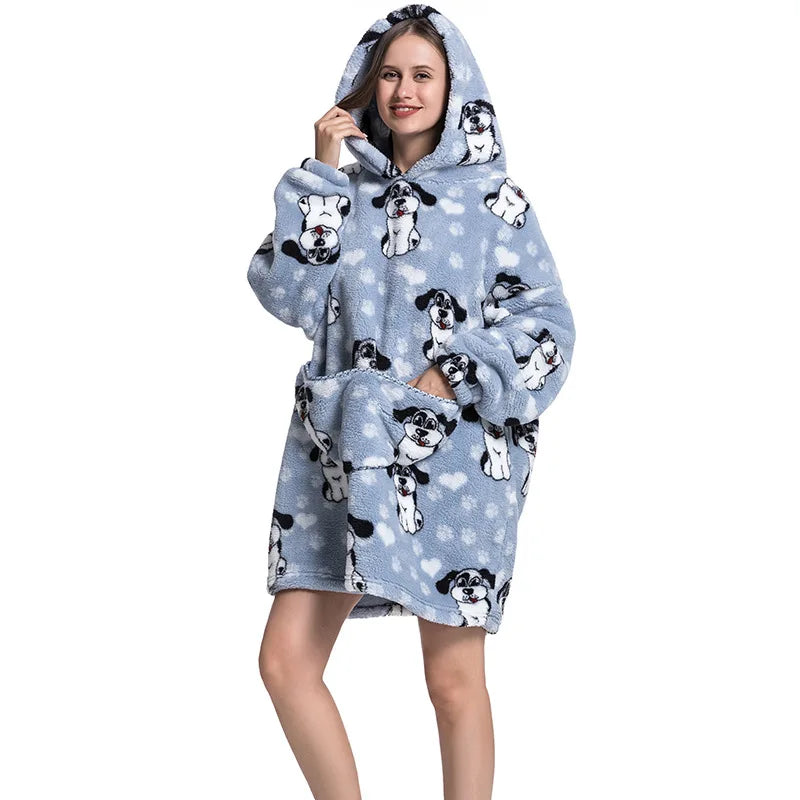 Wearable Blanket Hoddie - Family package