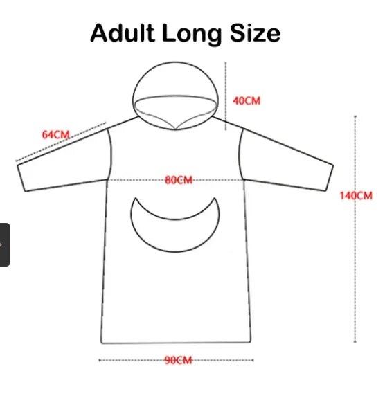 Oversized Premium Quality Blanket Hoodie - Unisex