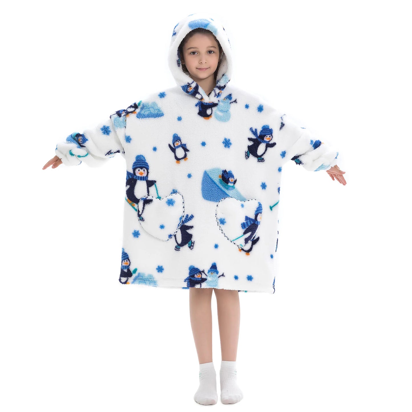 Wearable Blanket Hoddie - Family package