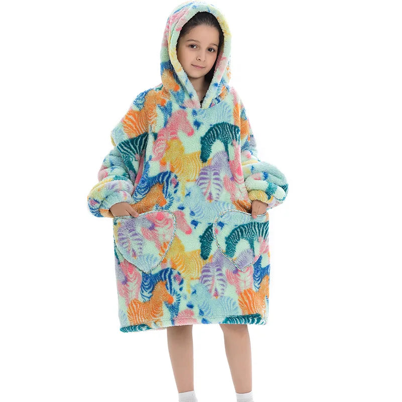 Snugwear Oversized Blanket Hoodie for Kids