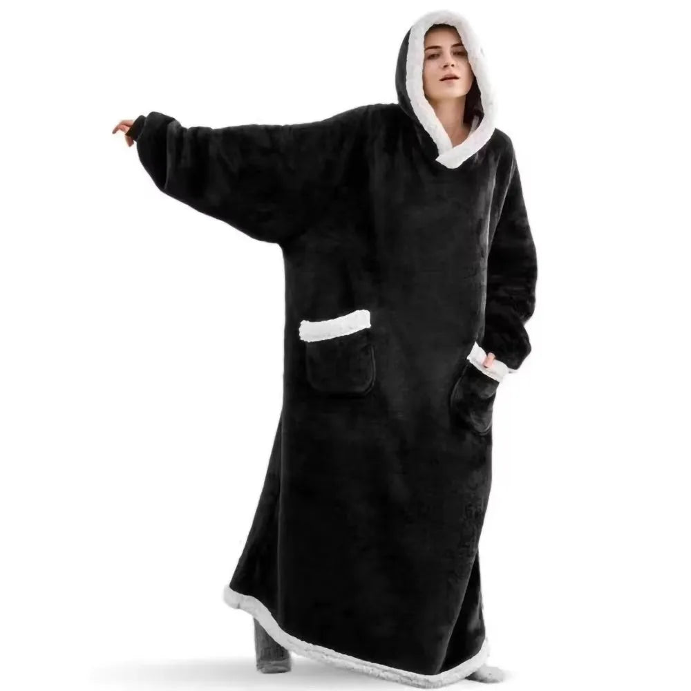 180cm Long Blanket Hoodies - Couple Version