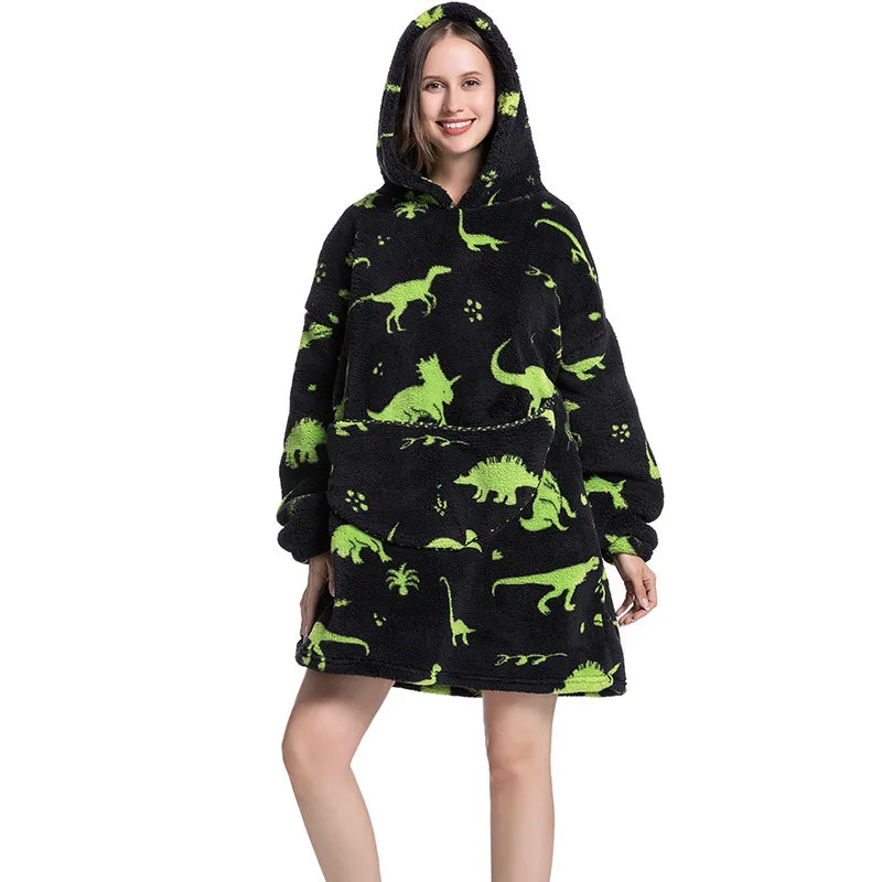Wearable Blanket Hoddie - Family package