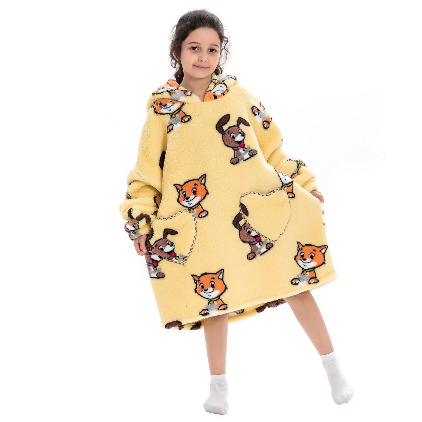 Wearable Blanket Hoddie - Family package