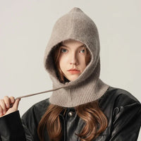 SNUGWEAR Rabbit Fur Knitted Scarf