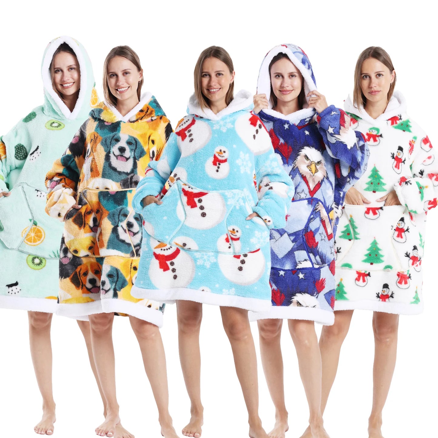 Premium quality Wearable Blanket Hoodie