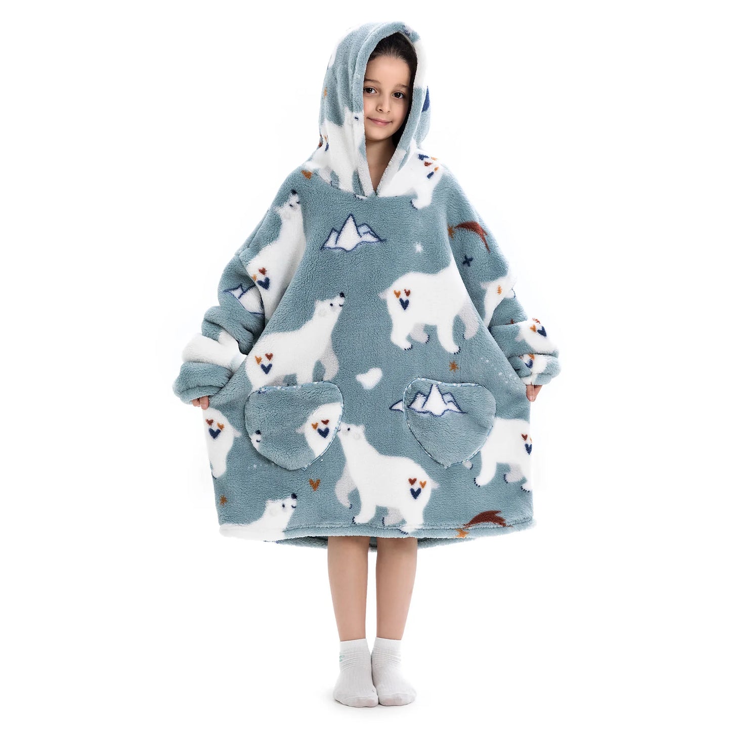 Wearable Blanket Hoddie - Family package