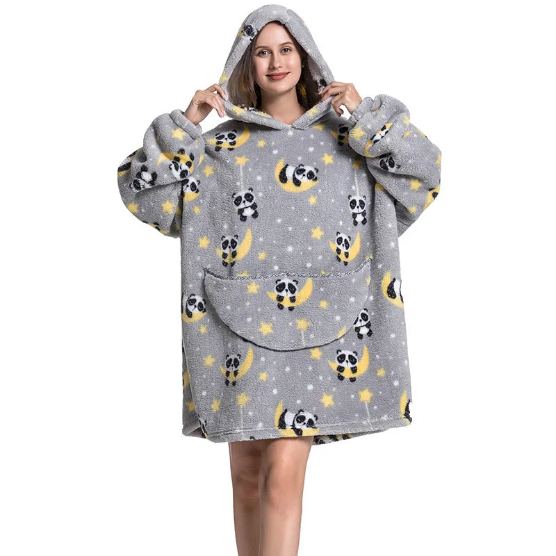Wearable Blanket Hoddie - Family package