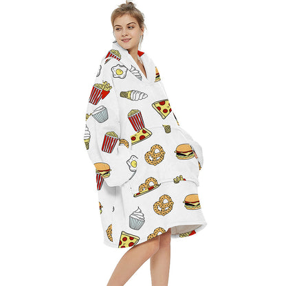 Christmas Special Wearable Blanket Hoodie