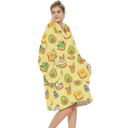 Christmas Special Wearable Blanket Hoodie