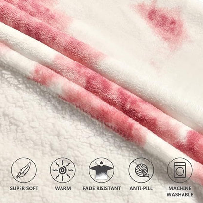 Oversized Sherpa Hooded blanket