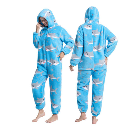 Multi Design printed  One Piece Pajamas