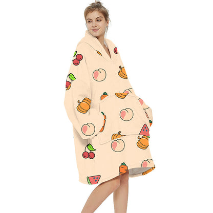 Christmas Special Wearable Blanket Hoodie