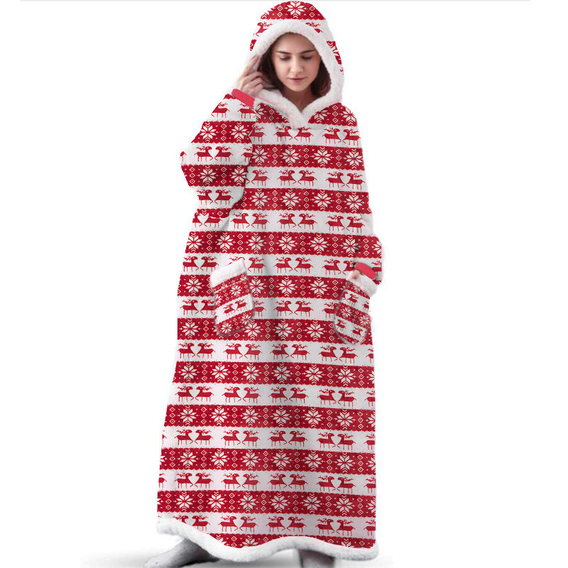 Halloween Print Wearable Blanket