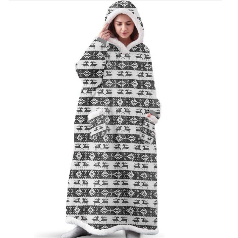 Halloween Print Wearable Blanket