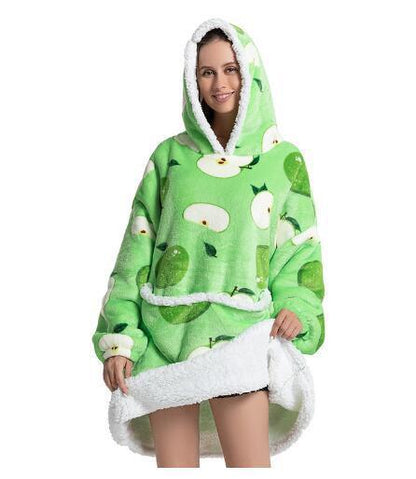 Hooded Pajamas TV Blankets Outdoor Warm Clothing