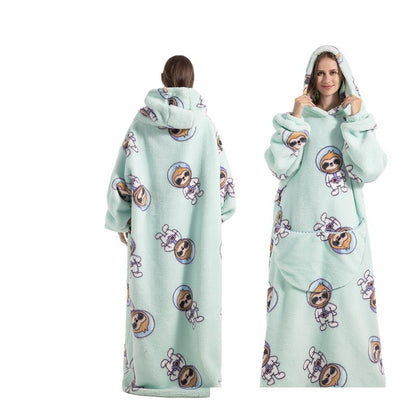 New Plus sized Fruit Designed Wearable Blanket Hoddie