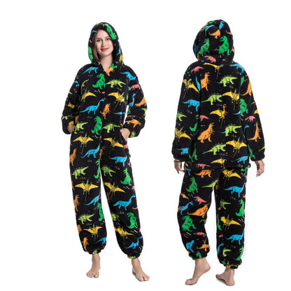 Multi Design printed  One Piece Pajamas