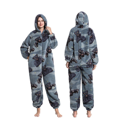 Multi Design printed  One Piece Pajamas