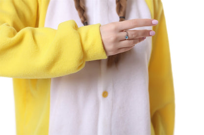 Oversized Women's Cartoon Animal One piece Pajamas