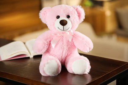Cute Colorful Bow Tie Bear Doll