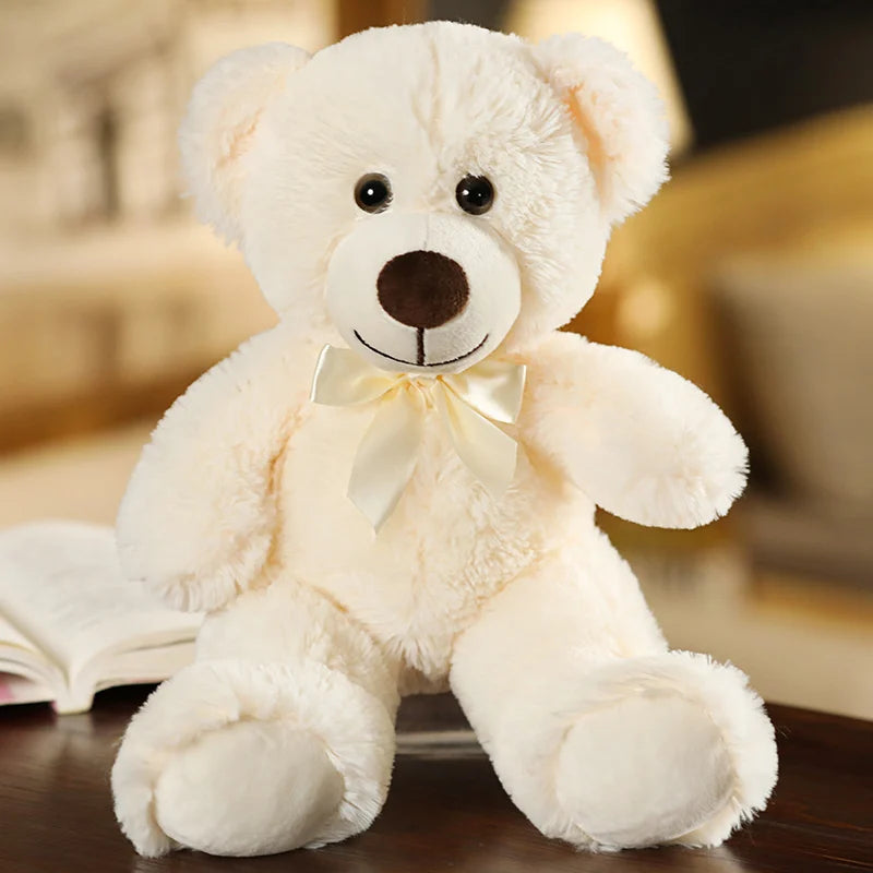 Cute Colorful Bow Tie Bear Doll