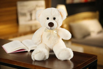 Cute Colorful Bow Tie Bear Doll