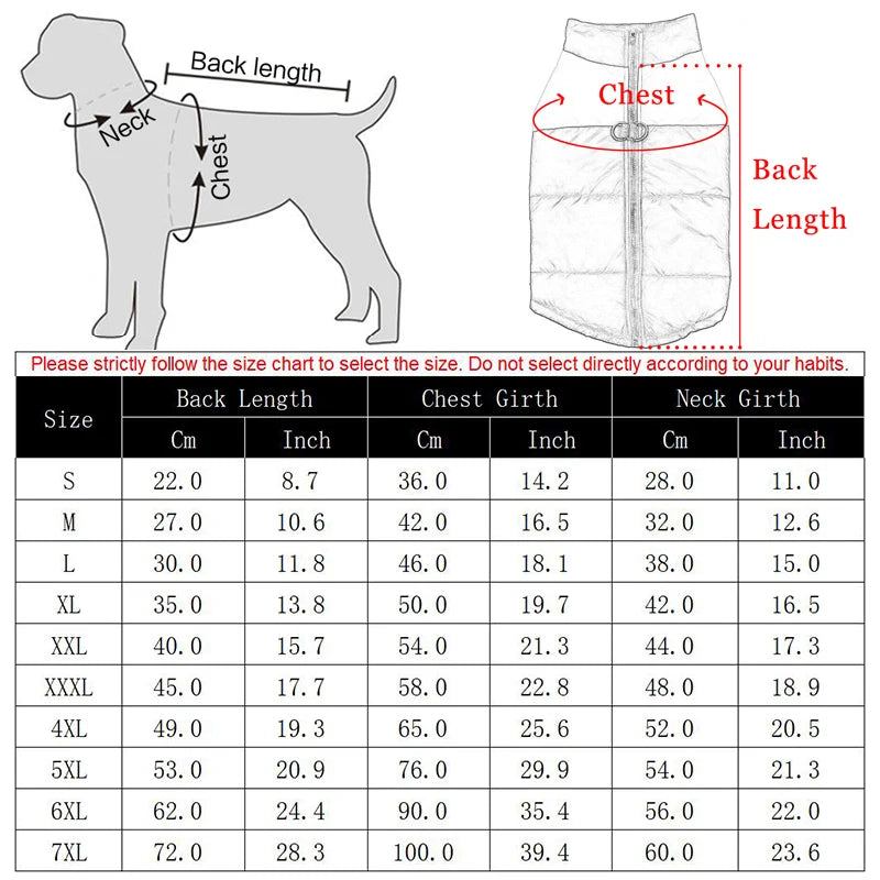 SNUGWEAR Waterproof Winter Dog Vest