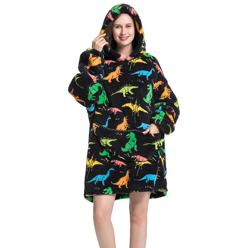 Wearable Blanket Hoddie - Family package