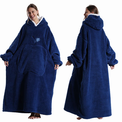 Apple Design Wearable Blanket Hoodies - Unisex