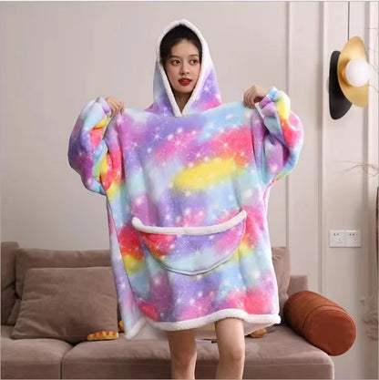 Oversized Wearable Blanket Hoodie - Family pack