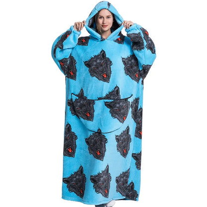 Oversized Premium Quality Blanket Hoodie - Unisex