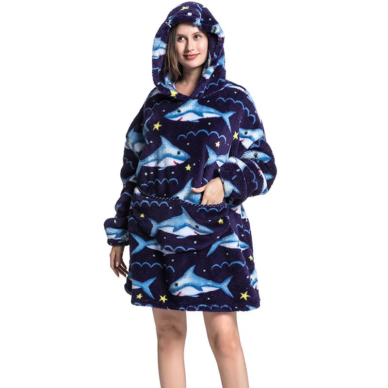 Wearable Blanket Hoddie - Family package