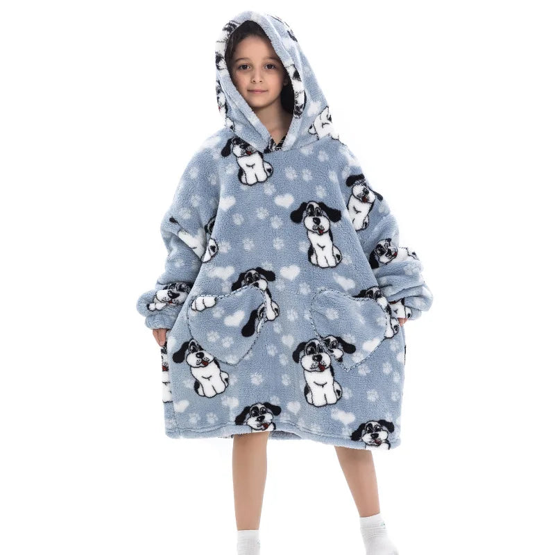 Snugwear Oversized Blanket Hoodie for Kids
