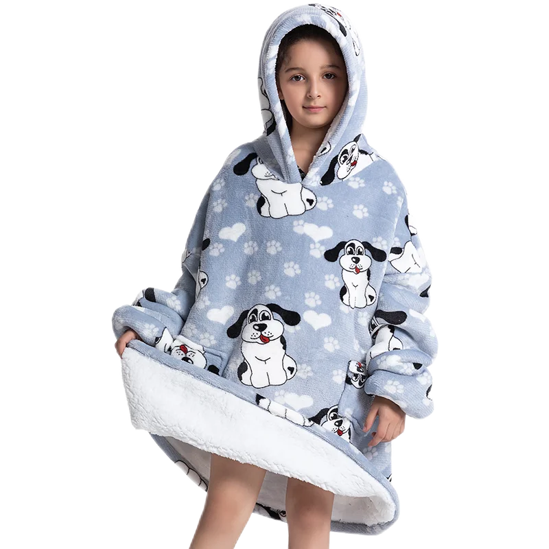 Oversized Wearable Blanket Hoodie - Family pack