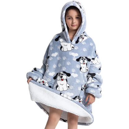 Oversized Wearable Blanket Hoodie - Family pack
