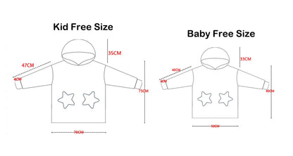 Oversized Wearable Blanket Hoodie - Family pack